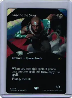 Sage of the Skies Borderless Tarkir: Dragonstorm Foil #328 - Image 1