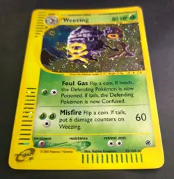 Pokemon card - Weezing 32/165 Expedition set Holo Rara - eng - no Shining - Image 3