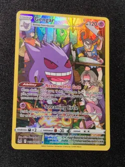 Pokemon Card Gengar TG06/TG30 Lost Origin Full Art FA Alt Trainer Gallery 2022 - Image 1