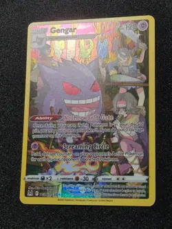 Pokemon Card Gengar TG06/TG30 Lost Origin Full Art FA Alt Trainer Gallery 2022 - Image 2