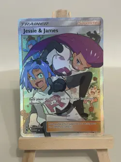 Pokemon TCG - Hidden Fates - Jesse & James 68/68 - Full Art - NM - Image 1