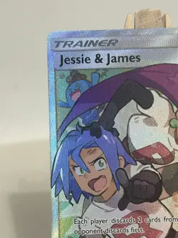 Pokemon TCG - Hidden Fates - Jesse & James 68/68 - Full Art - NM - Image 4