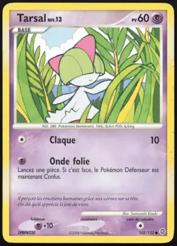 Carte Pokemon Tarsal 102/132 Merveilles Secretes Francais - Image 1