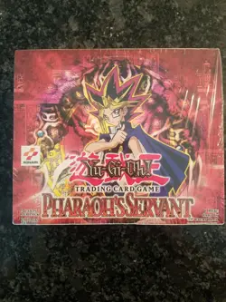 Yu-Gi-Oh Pharaoh's Servant 1996 Factory Sealed booster Box 24 pack YUGIOH rare - Image 1
