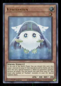 Yugioh Kuribohrn #BROL-EN063 Brothers of Legend LP - Image 1