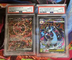Pokemon Mega Charizard X ex 023 Oricorio ex 024 Sequential Set GEM MINT PSA 10 - Image 1