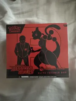 Pokemon Destined Rivals Pokemon Center Elite Trainer Box PC ETB — NEW SEALED - Image 1