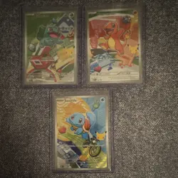 Pokemon TCG First Partners Kanto Starters Bulbasaur Charmander Squirtle - Image 1