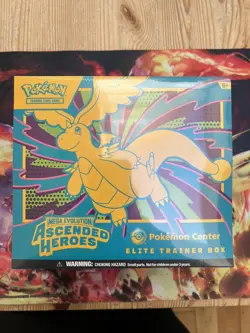 Pokemon TCG Ascended Hero’s Pokemon Center Etb New Sealed in hand fast 📦🔥 - Image 1