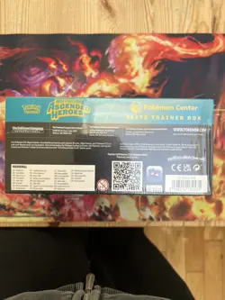 Pokemon TCG Ascended Hero’s Pokemon Center Etb New Sealed in hand fast 📦🔥 - Image 5