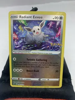 Radiant Eevee SWSH230 - Pokemon GO - Promo Card - Pokemon TCG B1 - Image 1