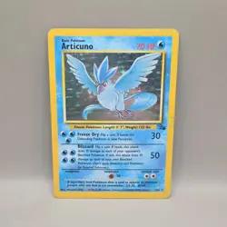 Articuno 2/62 Fossil Holo 70 HP Holo Rare Unlimited Pokemon TCG English - Image 1