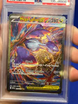 Pokemon Mega Evolution Mega Latias ex 181/132 Special Illustration Rare PSA 10 - Image 2