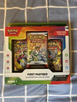Pokemon TCG First Partner Illustration Collection Series 1 New Sealed - Image 1