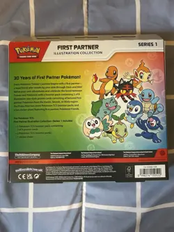 Pokemon TCG First Partner Illustration Collection Series 1 New Sealed - Image 2