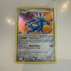 Pokemon TCG Dialga 6/127 Holo Platinum Series Base Set 2009 - Image 1