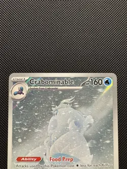 Pokemon TCG Crabominable 149/142 Sv07: Stellar Crown Illustration Rare Near Mint - Image 2