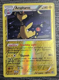 Ampharos - 40/114 - XY: Steam Siege 2016 - Reverse Holo - Pokemon TCG - Image 1