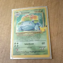 Pokemon Venusaur Celebrations Classic Collection Holo Rare 100 HP Plant - Image 1