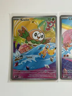 Rowlet, Litten, Popplio MEP 045 044 043 - First Partner Promo - Pokemon TCG - NM - Image 2