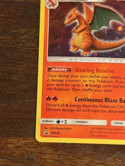 Pokemon TCG Charizard SM226 HOLO Black Star Promo 2019 RARE NM-/LP+ SWIRL - Image 5