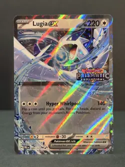 Pokemon TCG Lugia ex 082/131 + Latias ex 076/191 STAMPED Prismatic Surge Promos - Image 4