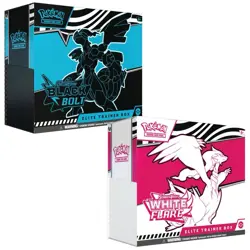 Pokemon Black Bolt and White Flare Elite Trainer Box Set Of 2, Ships Mon AM - Image 1