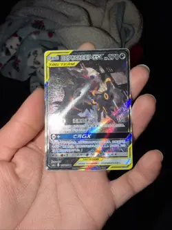 Umbreon & Darkrai GX Tag Team SR 158/150 Pokemon csm2cC - Image 1