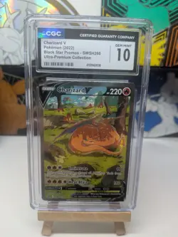 CGC 10 GEM MINT - Charizard V - #SWSH260 - Black Star Promo - Pokemon - Image 1