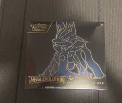 Pokemon Mega Evolution Lucario Elite Trainer Box Pokemon Center Exclusive - Image 1