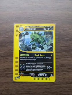 Tyranitar Expedition Base Set Reverse Holo Rare Pokemon 66/165 - Image 1