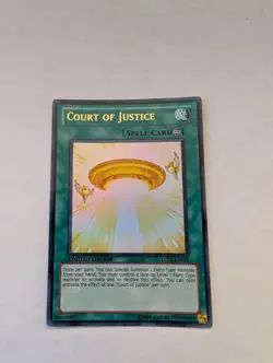 Yugioh - Court of Justice (Ultra Rare) (Limited Edition) - LC02-EN013 - Image 1