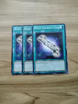 Yu-Gi-Oh! - White Elephant's Gift - 3X - Full Playset - Image 1