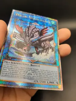 Worldsea Dragon Zealantis RA04-EN082 Quarter Century Secret Rare 1st Ed - NM - Image 3