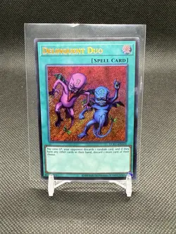 Yu-Gi-Oh! TCG Delinquent Duo LCKC-EN101 Secret Rare Unlimited NM Condition - Image 1