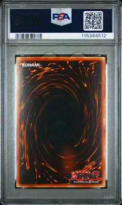 2003 Yu-Gi-Oh! Alpha the Magnet Warrior DOR Limited Edition Secret Rare PSA 8 - Image 2