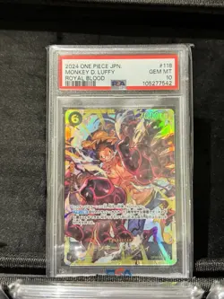 2024 ONE PIECE JAPANESE OP10-ROYAL BLOOD #118 MONKEY D. LUFFY - Image 1