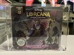 Disney Lorcana Ursula’s return gift set illumineers quest sealed acrylic case - Image 1