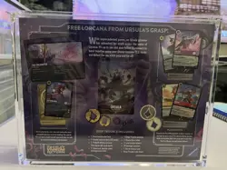 Disney Lorcana Ursula’s return gift set illumineers quest sealed acrylic case - Image 3