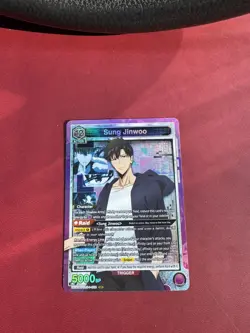 SUNG JINWOO SR UE17BT/SLG-1-022 UNION ARENA SOLO LEVELING NM - Image 1
