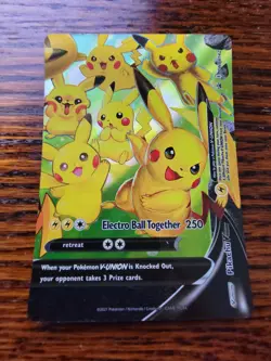 Pikachu V-Union SWSH142 SWSH: Sword & Shield Promo Cards Holo - Image 1