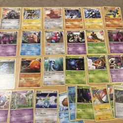 Joblot Bundle Triumphant Pokemon Cards No Duplicates 2010 X27 - Image 1