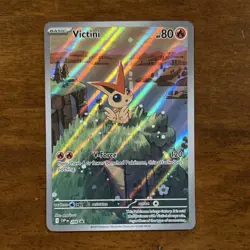 Pokemon Victini 208 Sv: Scarlet & Violet Promo Holo 80 HP V-Force Card - Image 1