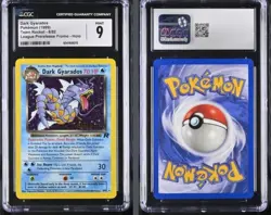 CGC 9 MINT Dark Gyarados Team Rocket 8/82 Holo Prerelease Promo Pokemon Card - Image 1