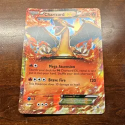 OVERSIZED JUMBO Charizard EX XY17 Promo Pokemon TCG Card - Image 1
