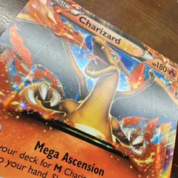 OVERSIZED JUMBO Charizard EX XY17 Promo Pokemon TCG Card - Image 2