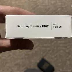 Magic the gathering Saturday Morning D&D Secret Lair Foil Edition factory Sealed - Image 1