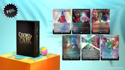 Magic the gathering Saturday Morning D&D Secret Lair Foil Edition factory Sealed - Image 4