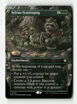Sylvan Scavenging - Foundations - #342 - Non-Foil - NM - MTG - Image 1