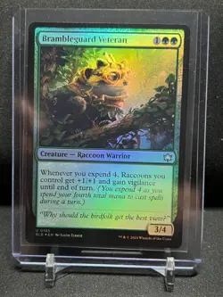 Brambleguard Veteran - Foil - Magic MTG 2024 Bloomburrow NM - Image 1